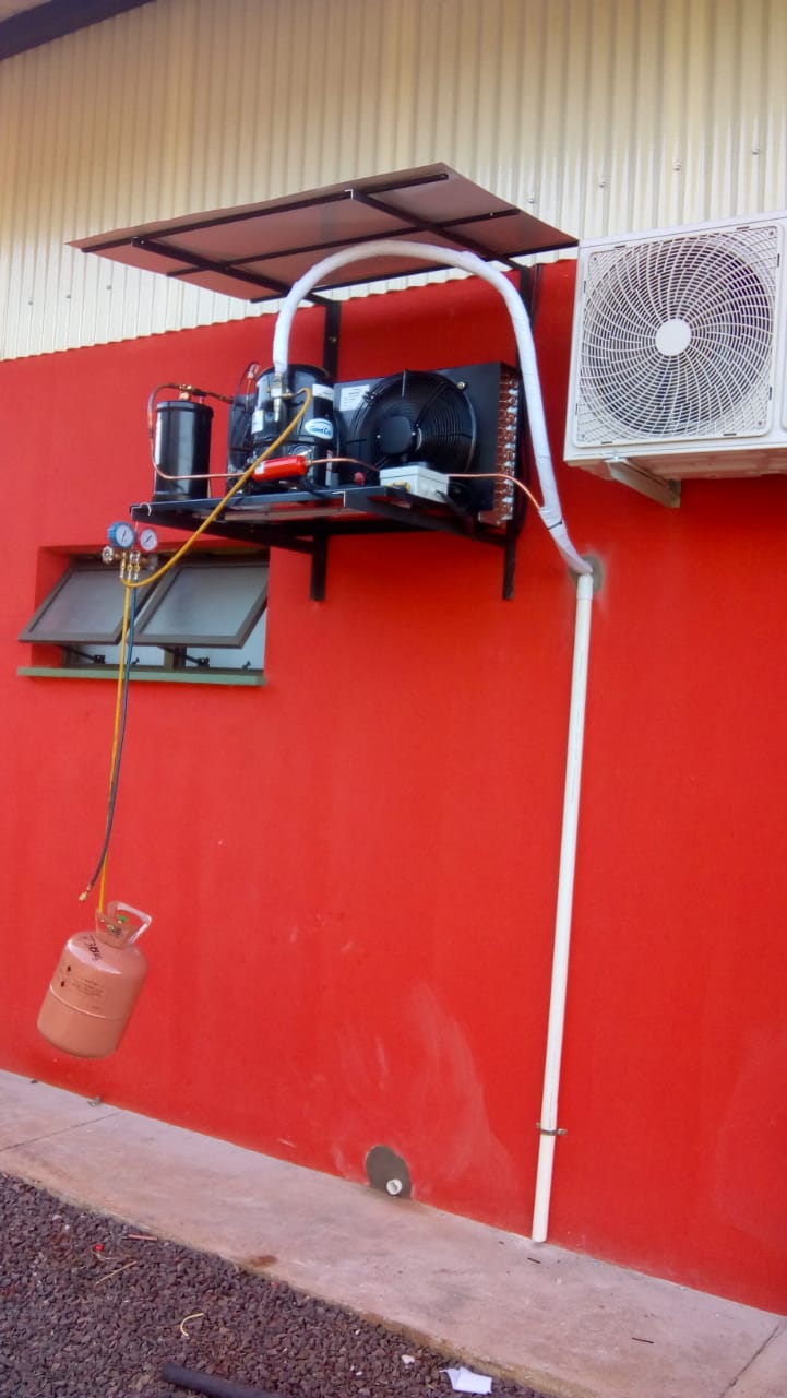 Aire acondicionado en mantenimiento